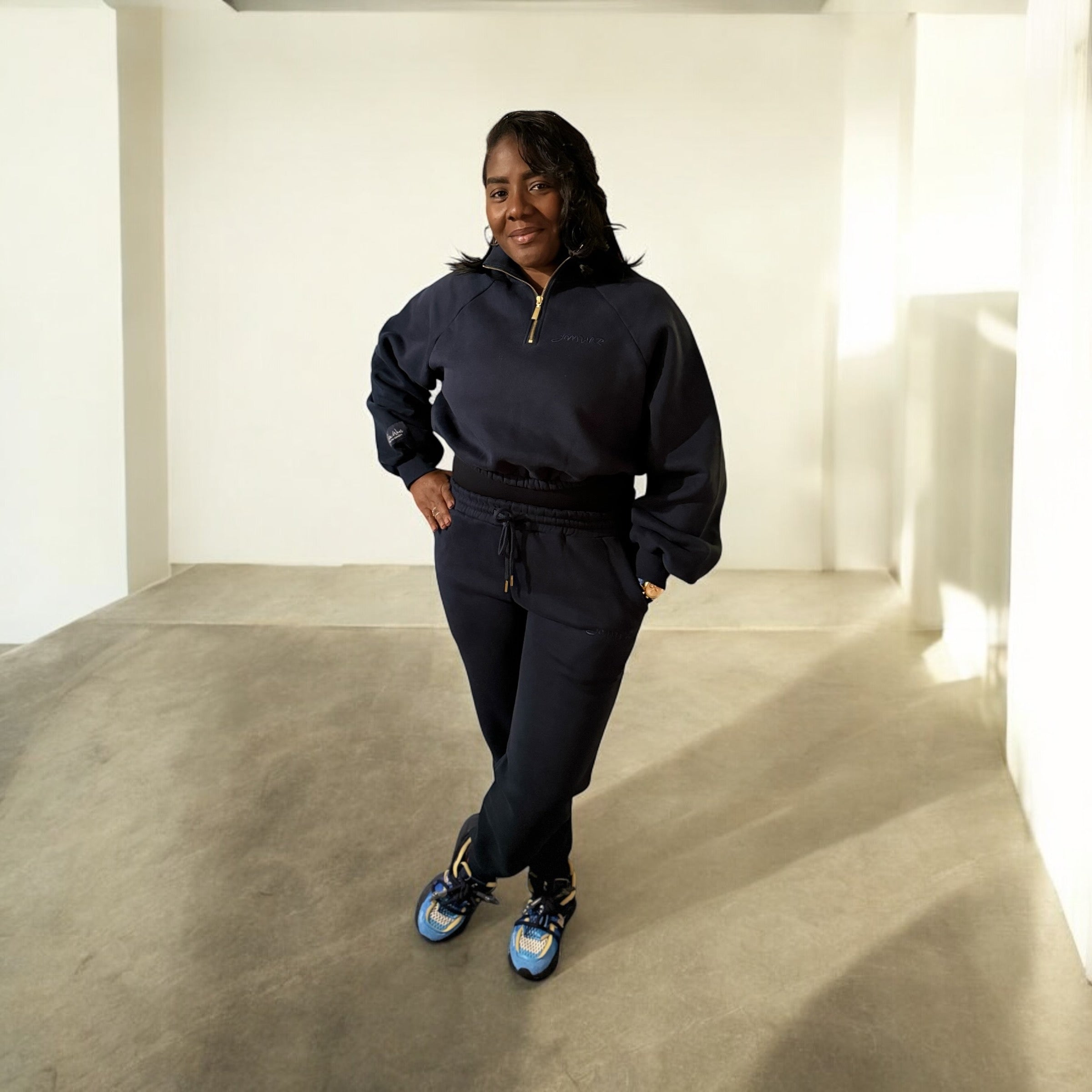 Half Zip Sweatsuit – Waynette's Jem